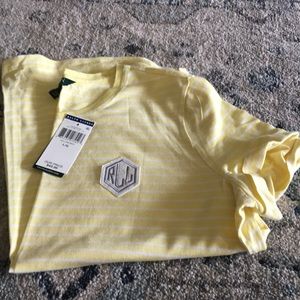 NWT Lauren t shirt yellow large